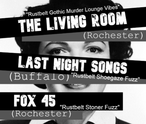 The Living Room, Last Night Songs, Fox 45 at The Bug Jar