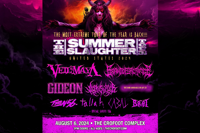 The Summer Slaughter Tour at The Crofoot Ballroom