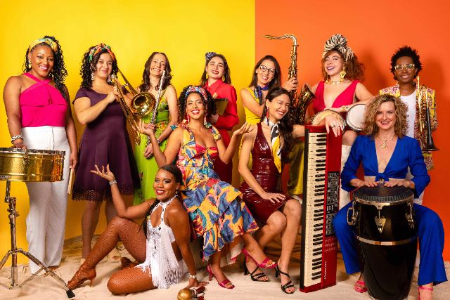 Lulada Club NYC's only all-women salsa orquestra at La Rumba