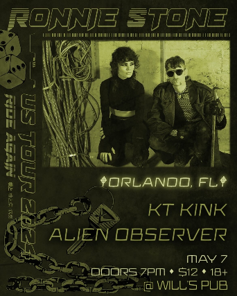 Ronnie Stone, KT Kink, and Alien Observer in Orlando
