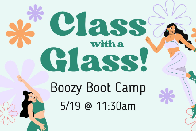 Class with a Glass: Boozy Boot Camp at Tuffy's Music Box