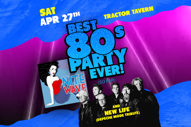 SOLD OUT!! The Best 80s Party Ever! (So Far) Featuring: Nite Wave (80's New Wave) w/ New Life – a Depeche Mode Tribute