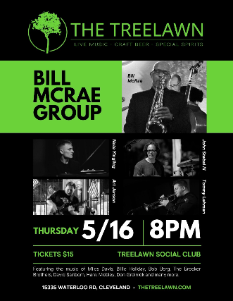 Bill McRae Group at Treelawn Social Club