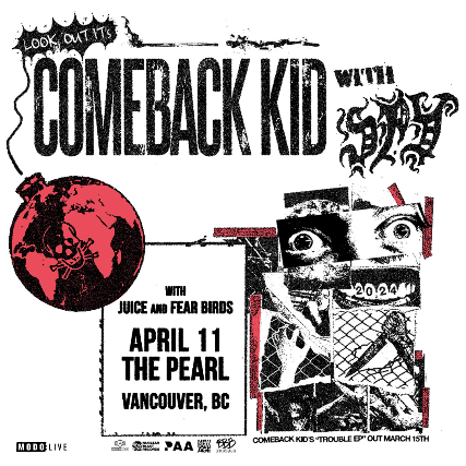 Comeback Kid with Special Guests SPY