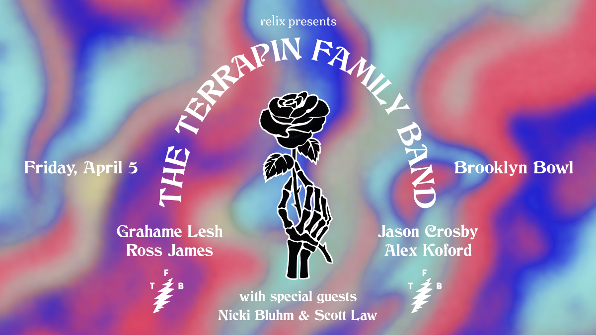 The Terrapin Family Band ft. Grahame Lesh, Ross James, Jason Crosby & Alex Koford