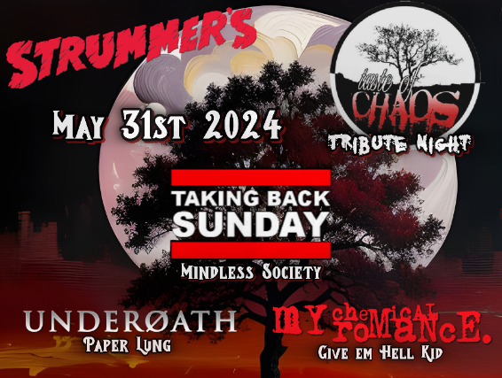 TASTE OF CHAOS TRIBUTE NIGHT 2 at Strummer's