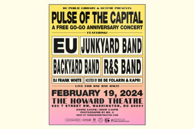 SORRY, THIS EVENT IS NO LONGER ACTIVE<br>Pulse of The Capital: A Free Go-Go Anniversary Concert - Washington D.C., DC 20001