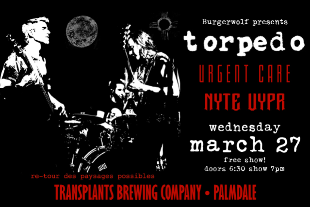 FREE SHOW: Torpedo - Psychedelic Noise Rock from Switzerland