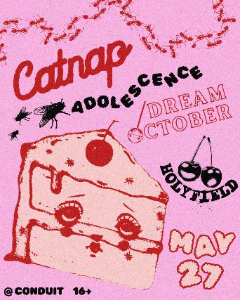Catnap, Adolescence, Dream October, and Holyfield at Conduit