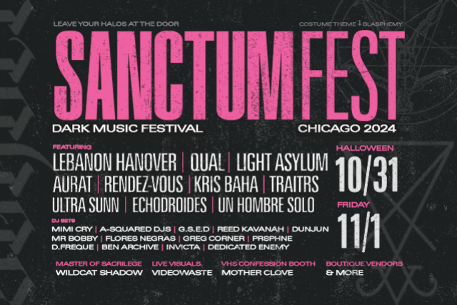 Sanctum Dark Music Festival – 2 DAY PASS at Thalia Hall – Chicago, IL