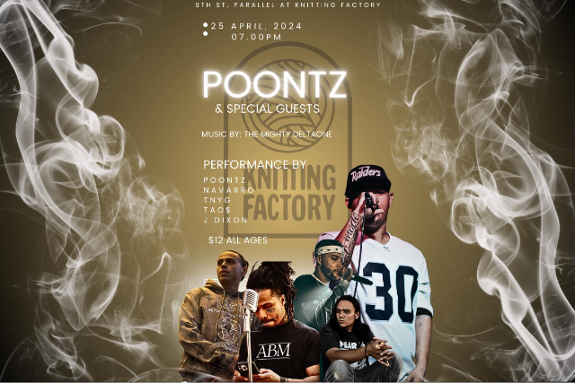Locals Nite At The Knit: POONTZ & Special Guests