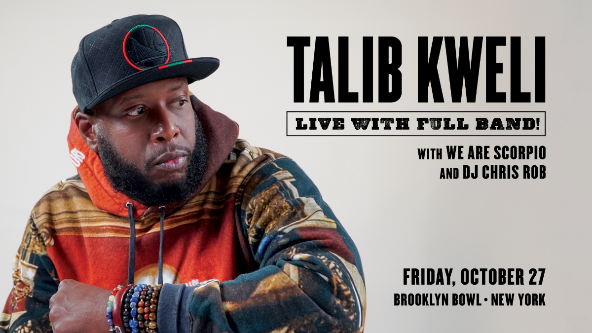 Talib Kweli LIVE with Full Band!
