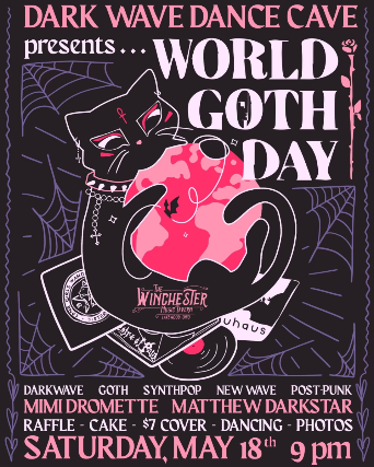 Dark Wave Dance Cave + World Goth Day! at The Winchester