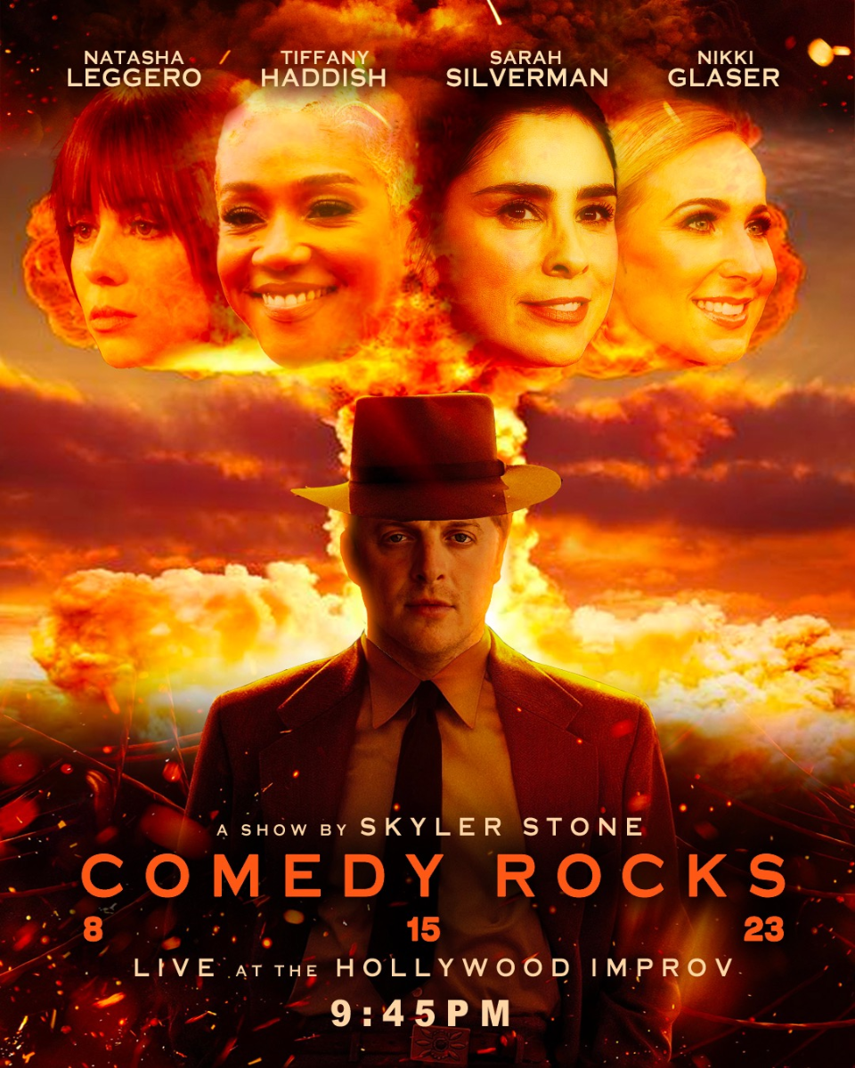 Skyler Stone Presents: Comedy Rocks! ft. Sarah Silverman, Natasha Leggero, Tiffany Haddish, Rory Albanese, Nikki Glaser, Willie Simon and more!