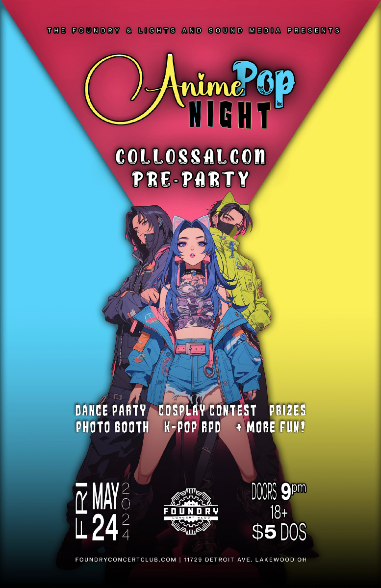 Anime / K-Pop Night - Foundry Concert Club