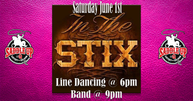 In The Stix Live at Saddle Up @ Q at Saddle Up At Q