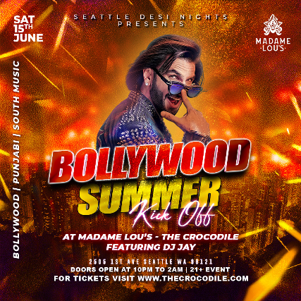 Bollywood Summer Kick Off at Madame Lou's