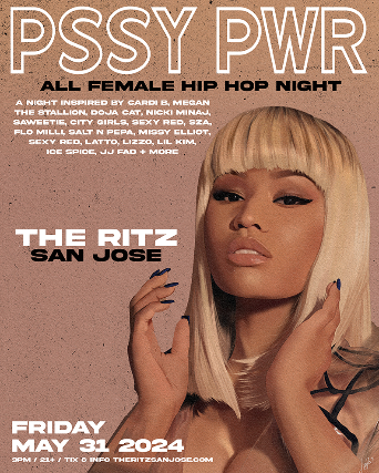 PSSY PWR: All Female Hip-Hop Night at The Ritz