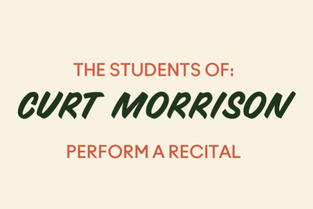 Curt Morrison's Student Recital at FITZGERALDS NIGHTCLUB