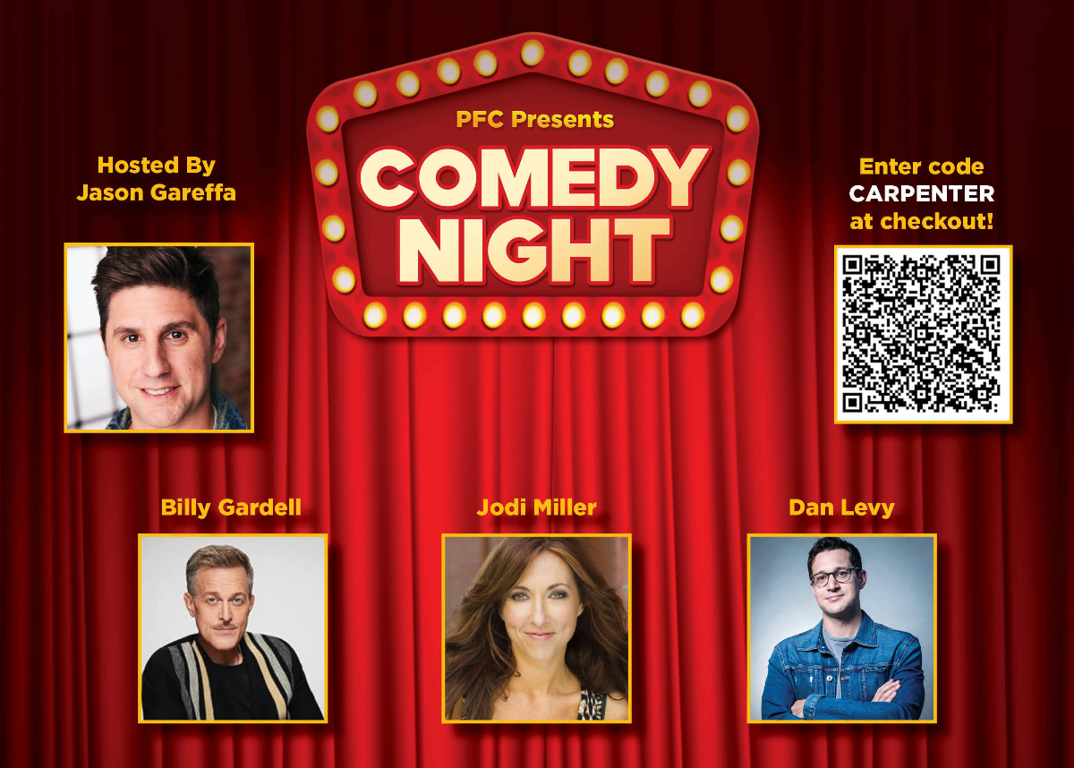 Carpenter Elementary School Fundraiser! ft. Dan Levy, Billy Gardell, Owen Smith, Jodi Miller, Taylor Williamson, Eddie Gorton, & Jason Gareffa!