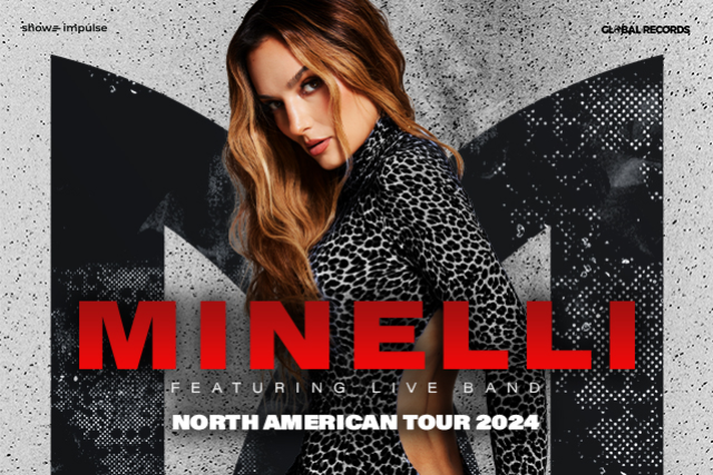 MINELLI featuring a live band in North America! at Joe’s Live Rosemont – Rosemont, IL