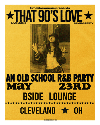 That 90's Love: Live Music R&B Party with TimaLikesMusic