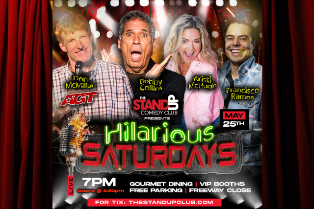 Hilarious Saturdays at The Stand Up Comedy Club