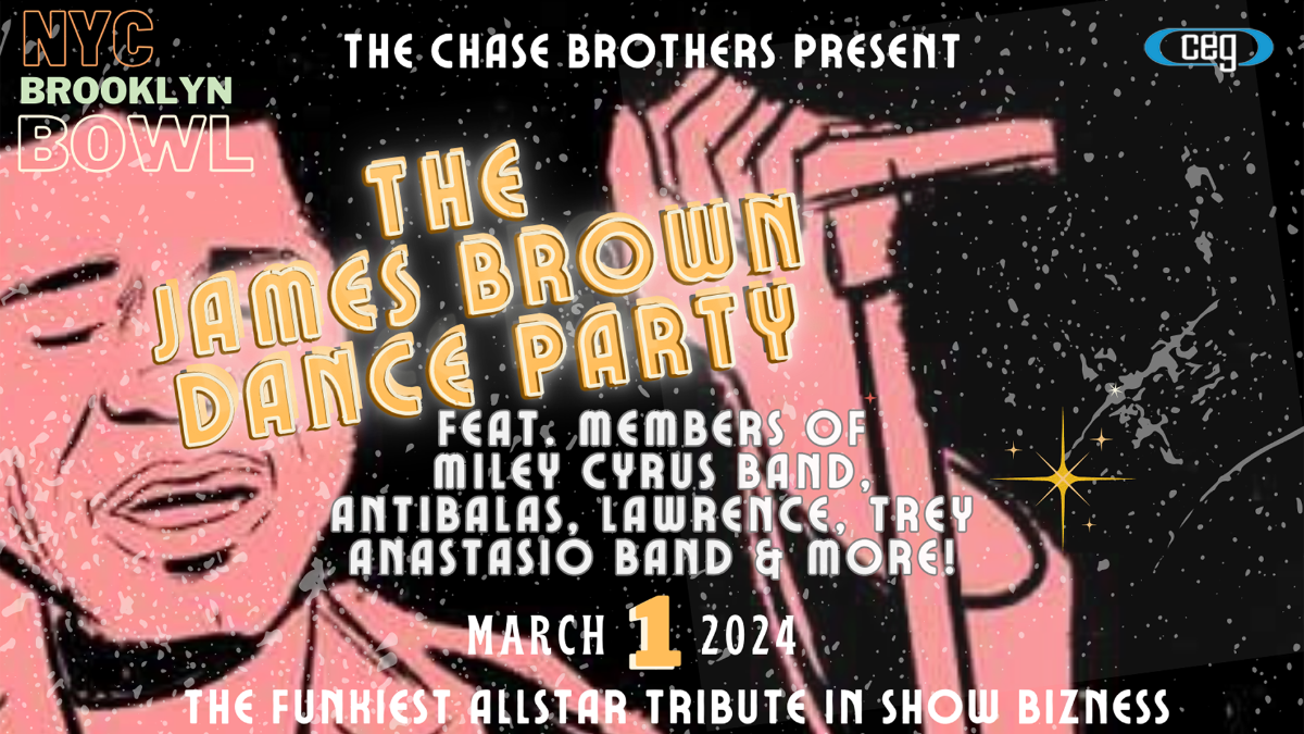 James Brown Dance Party w/ Chess Club