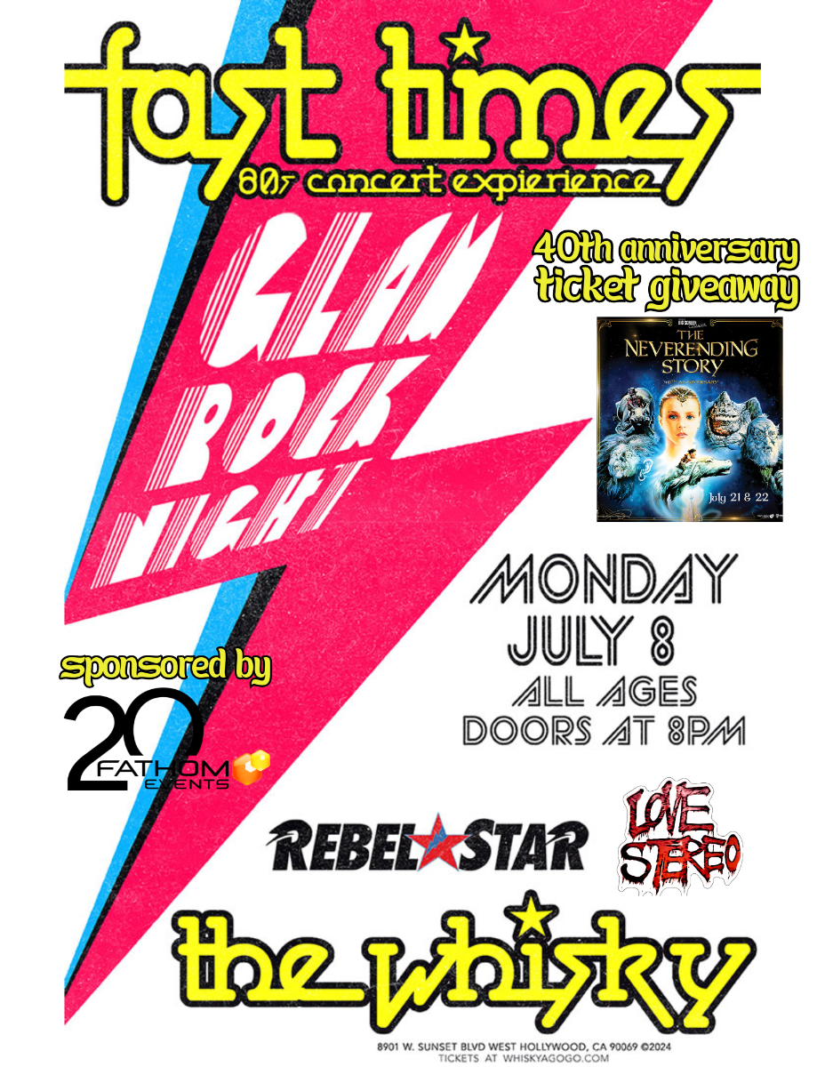 Fast Times, Rebel Star (a tribute to David Bowie), Love Stereo