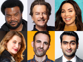 David Spade, Kumail Nanjiani, Craig Robinson, Whitney Cummings, Brian Monarch, Jeanne Whitney and special guests!