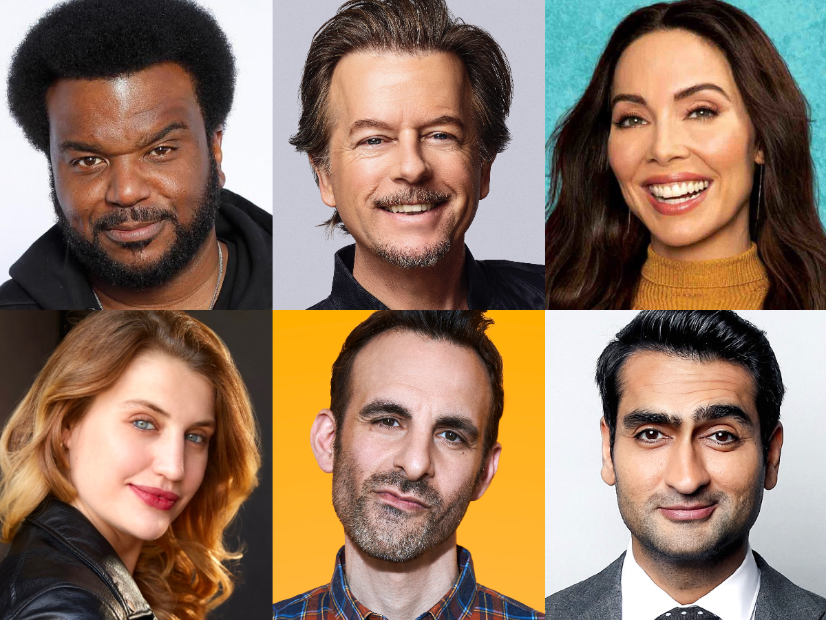 David Spade, Kumail Nanjiani, Craig Robinson, Whitney Cummings, Brian Monarch, Jeanne Whitney and special guests!