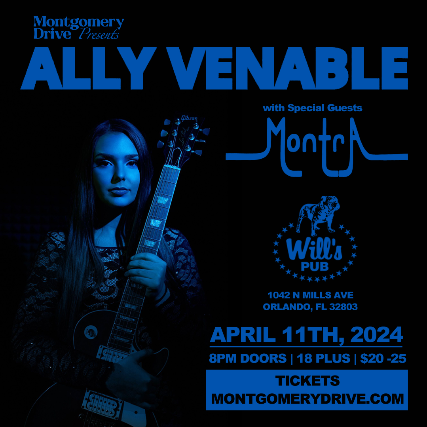 Ally Venable with Special Guests Montra at Will's Pub