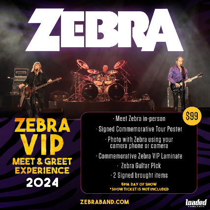 Zebra VIP Meet & Greet Experience at Graceland Live