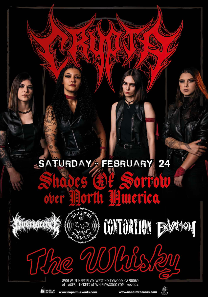 CRYPTA, Putrescence, Whispers Of Torment , Contortion, EXVAMON