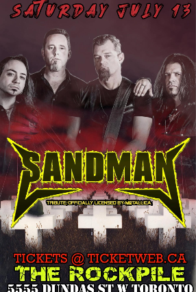Sandman. Tribute to Metallica