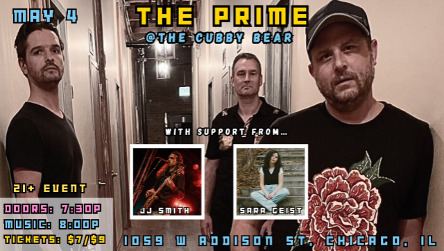 The Prime w/ JJ Smith & Sara Geist at Cubby Bear