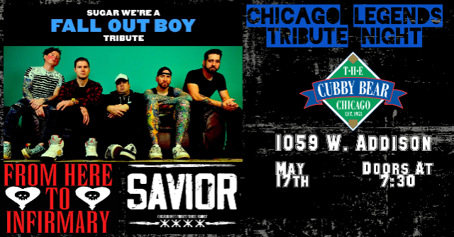 Chicago Pop/Punk & Rock Legends Tribute Night at Cubby Bear