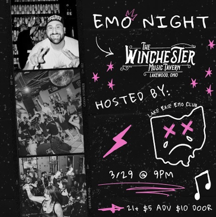 Emo Nite W/ Lake Erie Emo Club at The Winchester