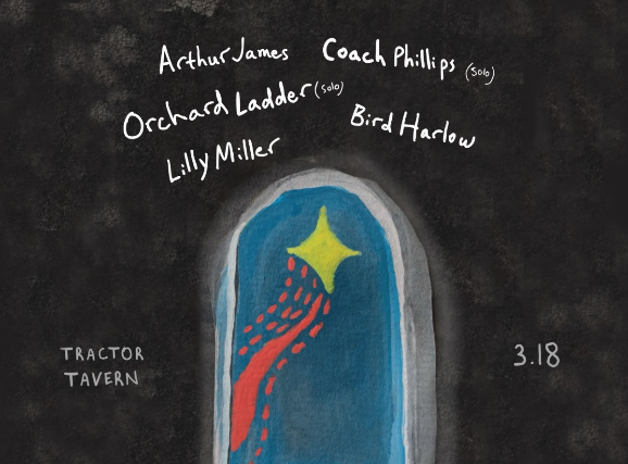 Songwriters in the Round: Lilly Miller Orchard Ladder Bird Harlowe Wade Phillips Arthur James
