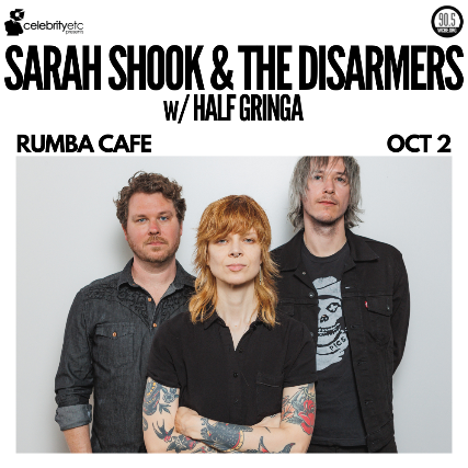 Sarah Shook & The Disarmers w. Half Gringa