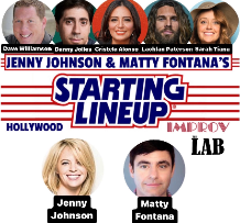 Jenny Johnson & Matty Fontana's Starting Line Up ft. Cristela Alonzo, Danny Jolles, Dave Williamson, Lachlan Patterson, Sarah Tiana!