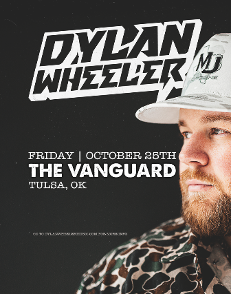 Dylan Wheeler at The Vanguard – Tulsa, OK