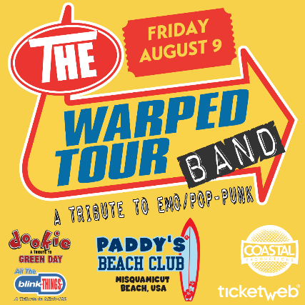 WARPED TOUR BAND @ PADDY'S BEACH CLUB at Paddy's Beach Club