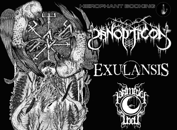 Image of Panopticon + Exulansis + Primeval Well + The Glorious Dead