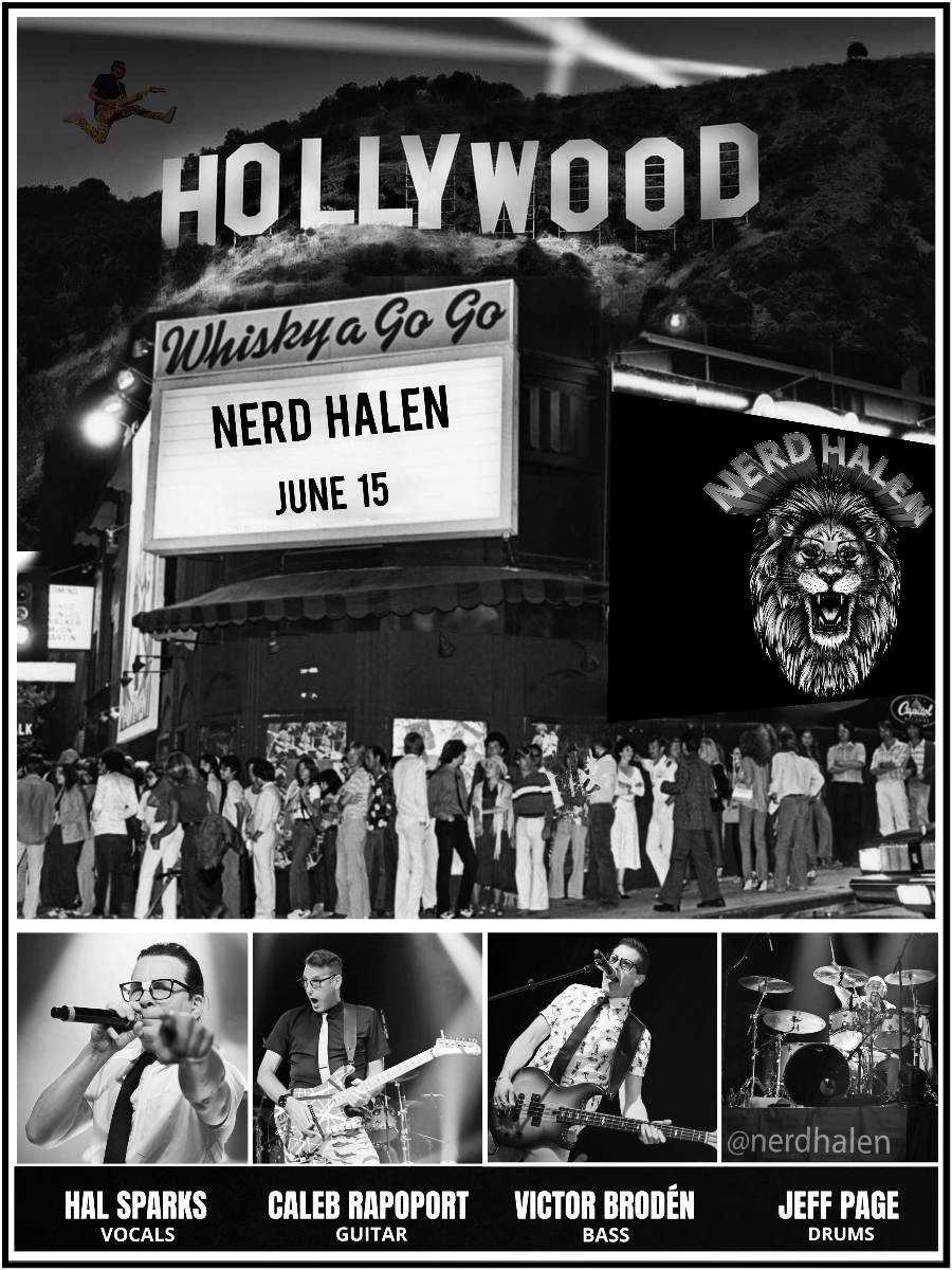 Nerd Halen (A Van Halen Experience) , Billy McNicol, Pretty Tied Up, Neutral Terrain, Dume