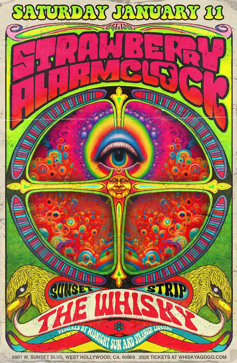 The Strawberry Alarm Clock, The Rockyts, KG Masden, Crimson Revolver