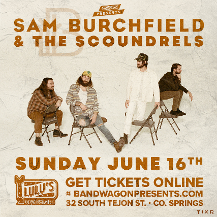 Sam Burchfield & The Scoundrels at Lulu's Downstairs