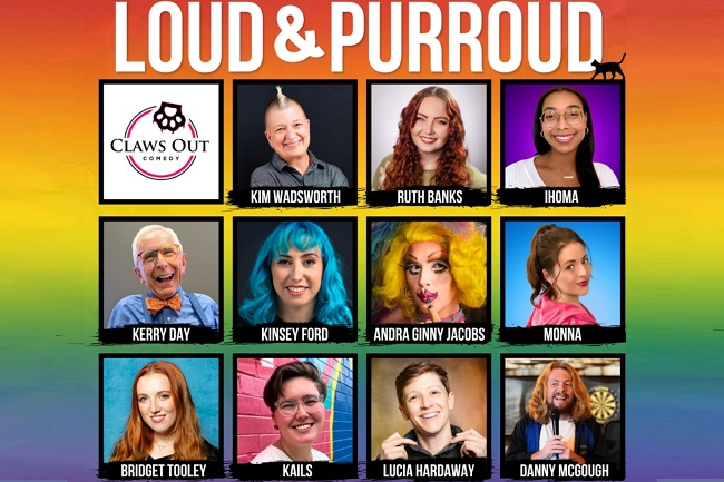 Loud and Purroud Hosted by Claws out Comedy