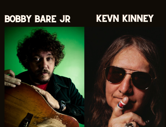 Bobby Bare Jr. & Kevn Kinney (of Drivin’ & Cryin’) *partially seated at Tractor – Seattle, WA