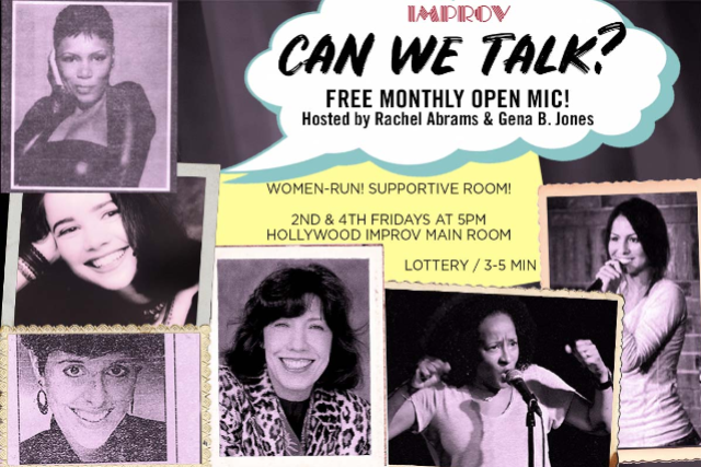 Can We Talk? An Open Mic!